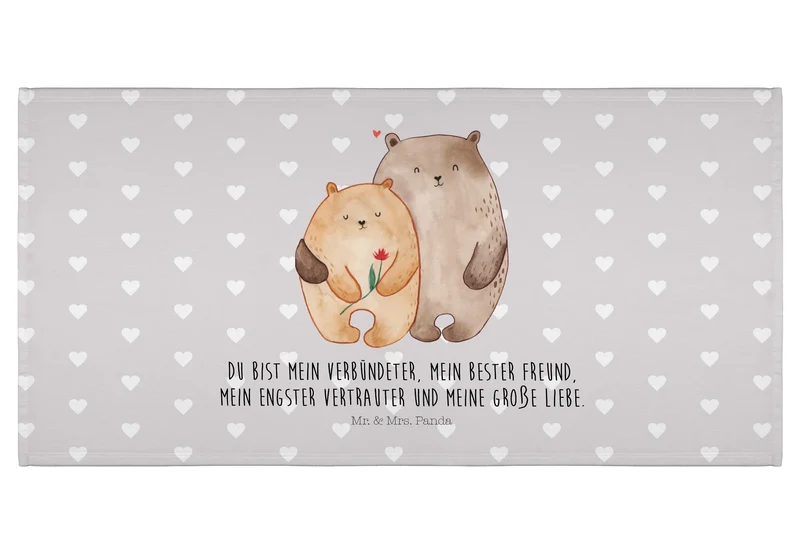 Handtuch Bären Liebe