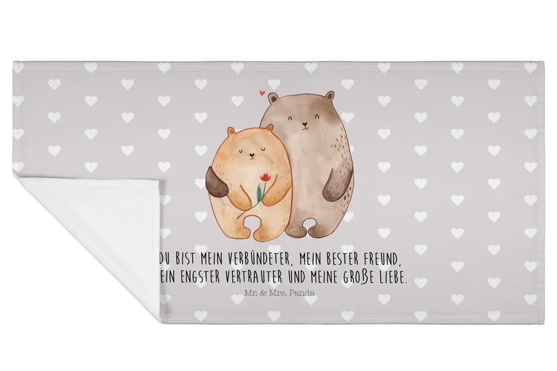 Handtuch Bären Liebe