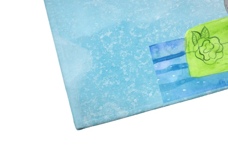 Handtuch Pinguin Surfer
