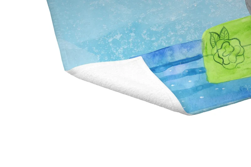 Handtuch Pinguin Surfer