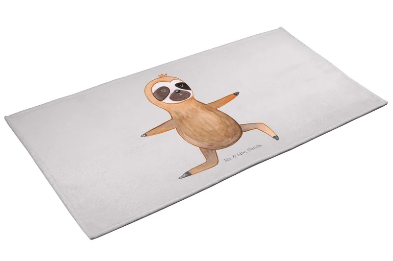 Handtuch Faultier Yoga