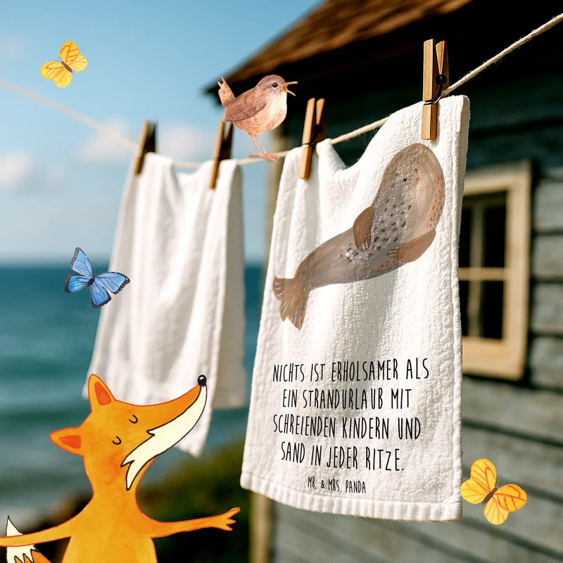 Gästehandtuch Sommerchaos