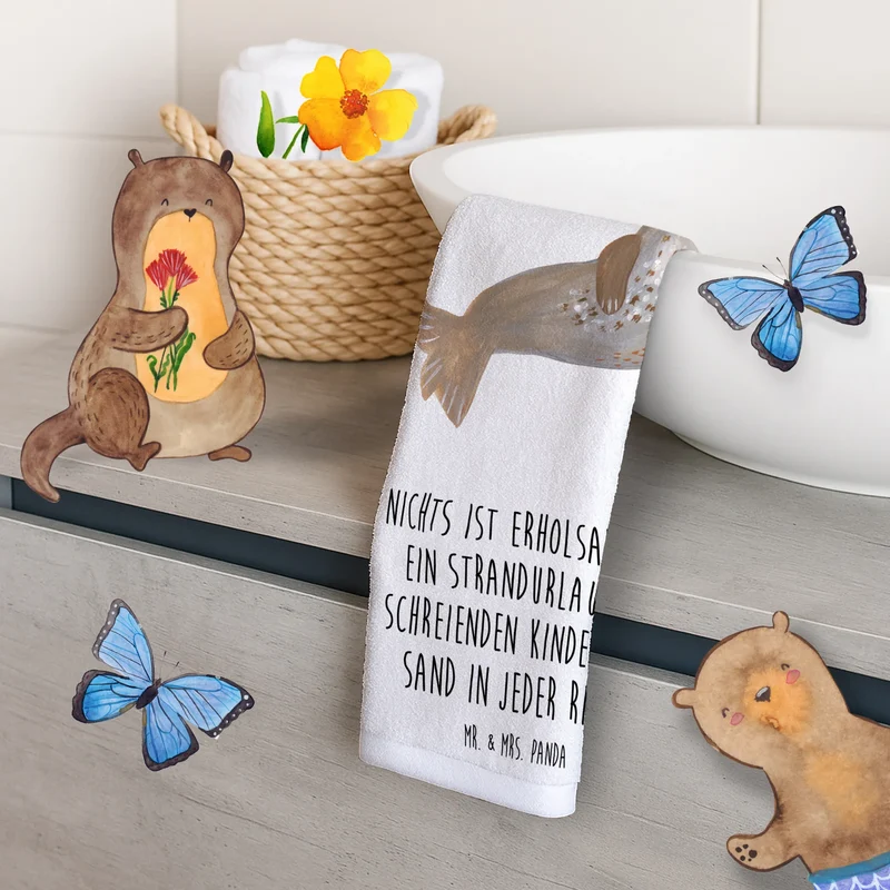 Gästehandtuch Sommerchaos