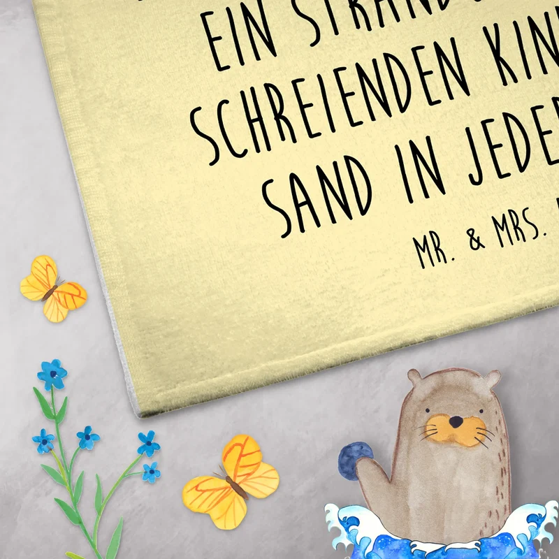 Gästehandtuch Sommerchaos