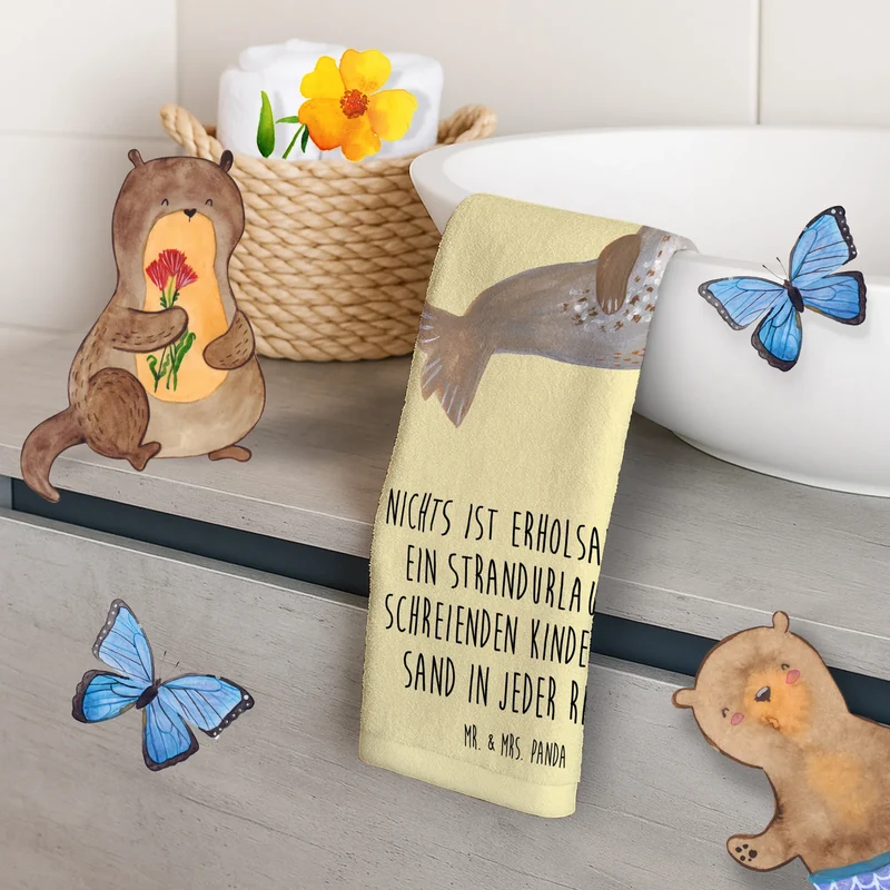 Gästehandtuch Sommerchaos