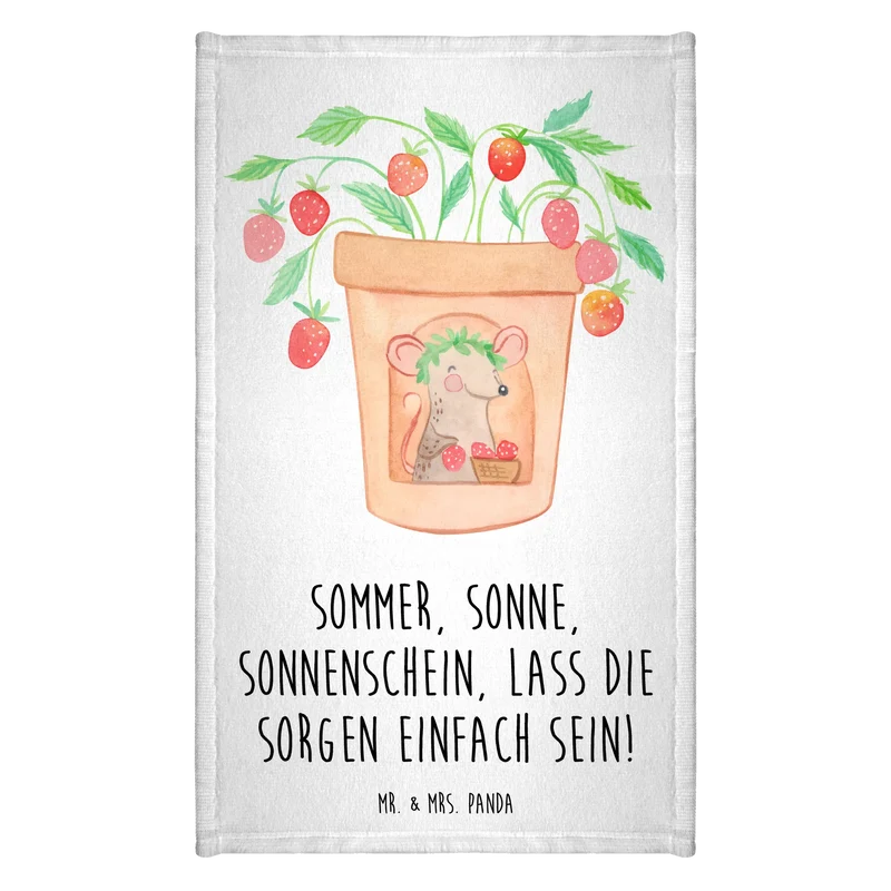 Gästehandtuch Sommerfreude