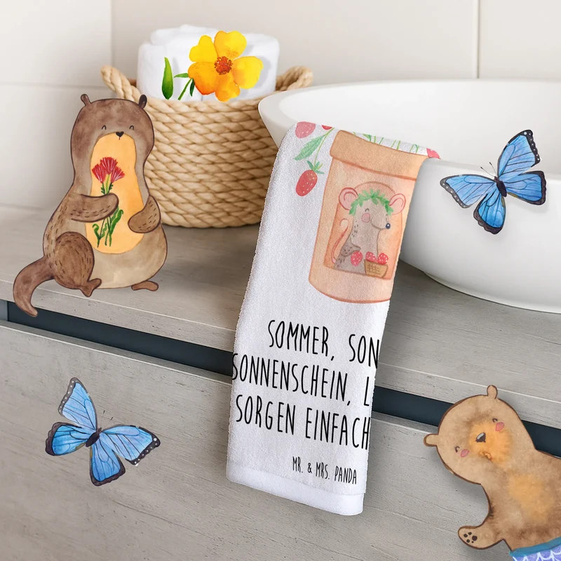 Gästehandtuch Sommerfreude