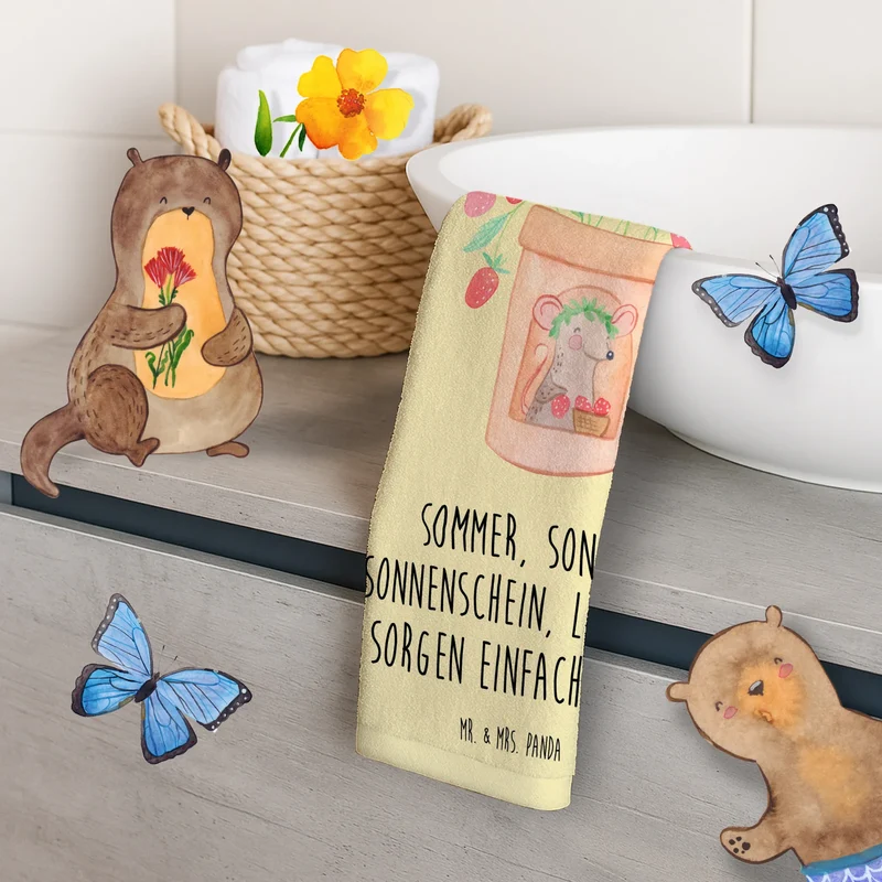 Gästehandtuch Sommerfreude