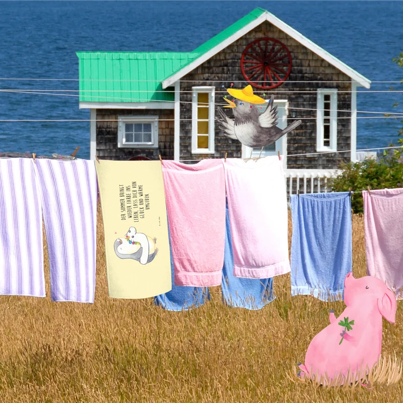 Handtuch Sommerfarben