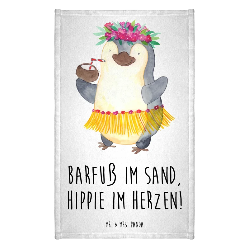 Gästehandtuch Sommer Hippie