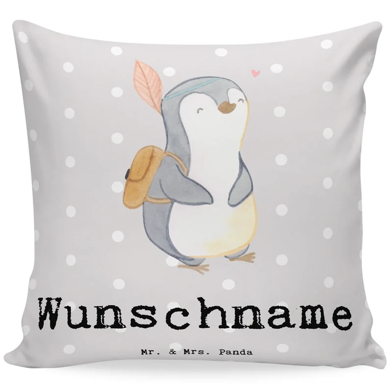 Personalisiertes Kissen Pinguin Bestes Kind der Welt