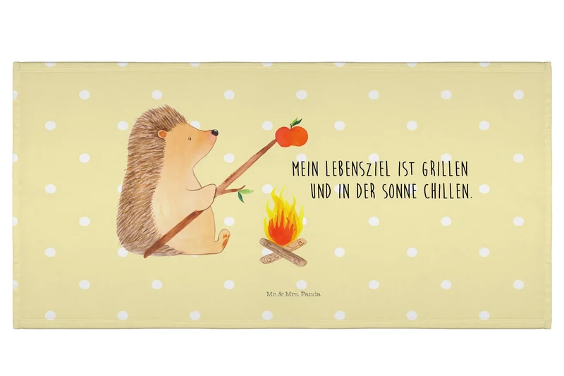 Handtuch Igel Grillen