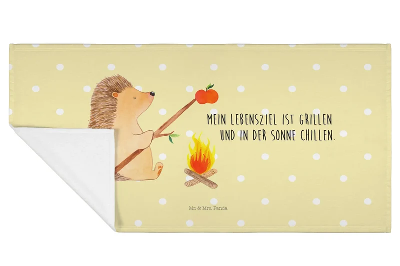 Handtuch Igel Grillen