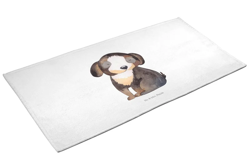 Handtuch Hund Entspannen