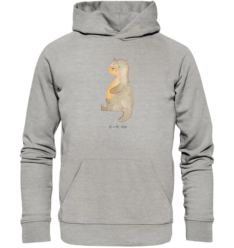 Organic Hoodie Otter Bauch