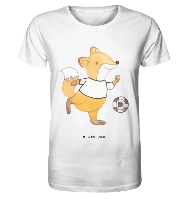 Shirt Herren Fuchs Fußball spielen