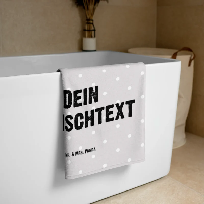 XXL Badehandtuch mit Namen Axolotl Liebe