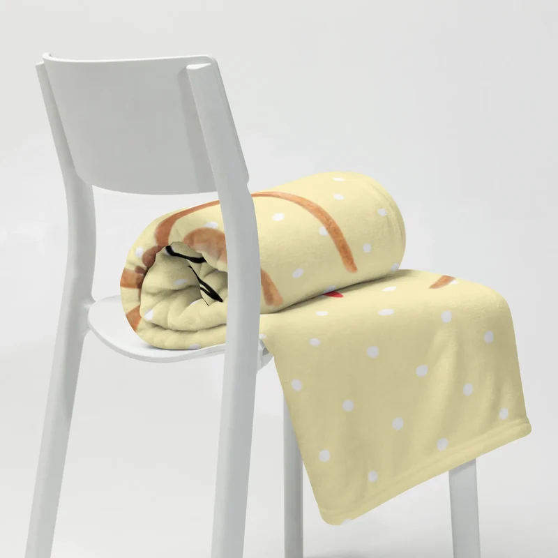Personalisierte Decke Spinne Agathe Motivation