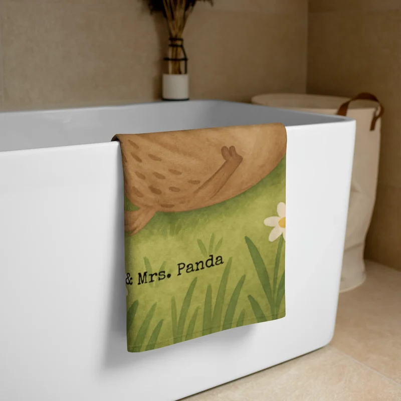 XL Badehandtuch Hund Keks Design