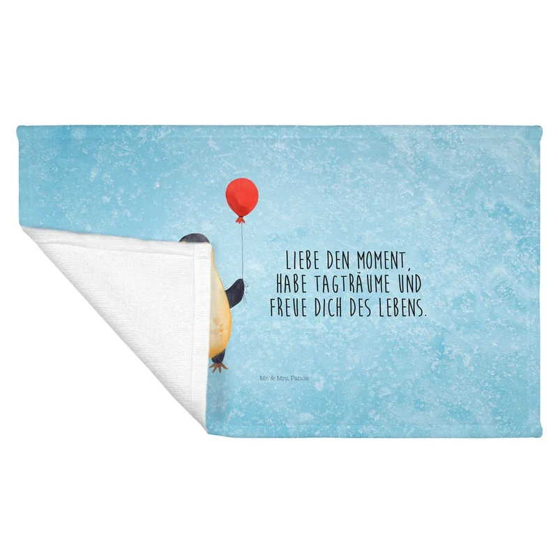 Handtuch Pinguin Luftballon
