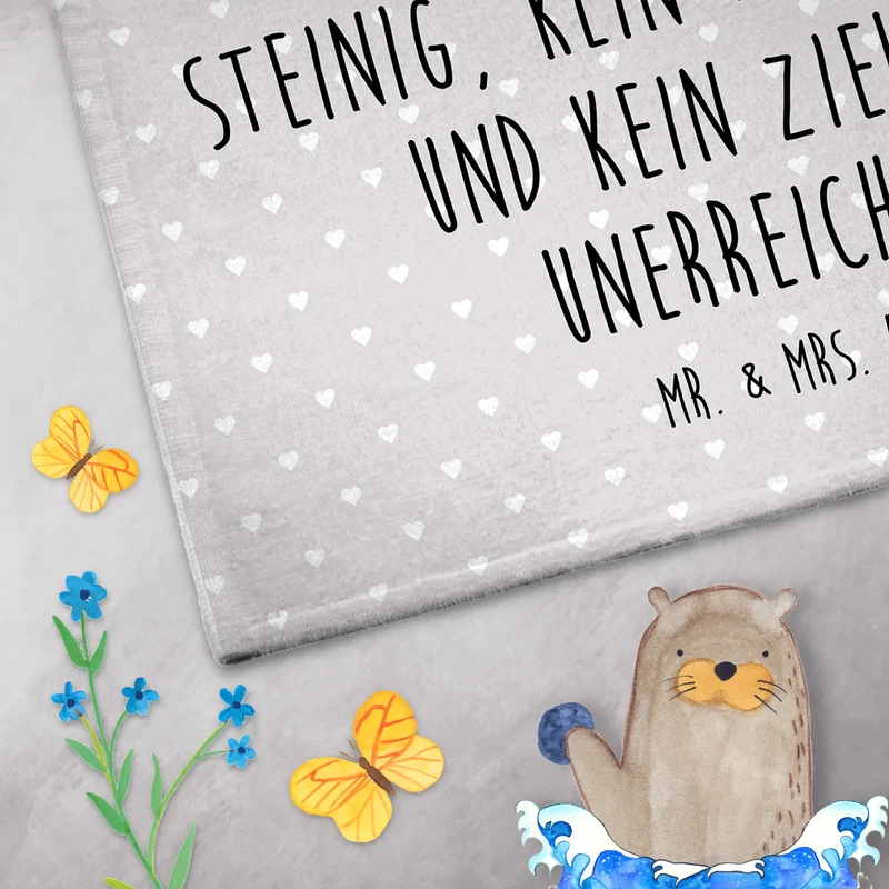 Gästehandtuch Igel Liebe
