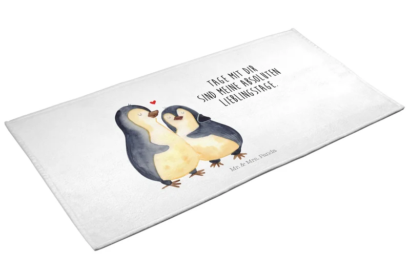 Handtuch Pinguin umarmen