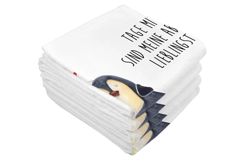 Handtuch Pinguin umarmen