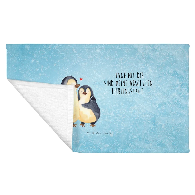 Handtuch Pinguin umarmen