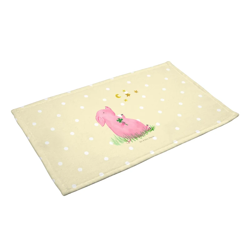 Handtuch Schwein Glück