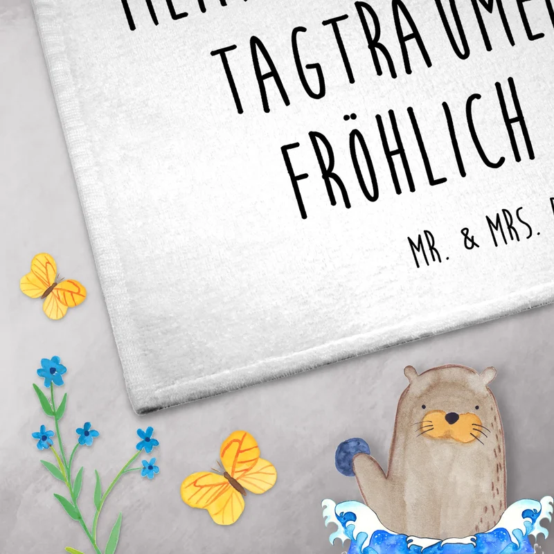 Gästehandtuch Waschbär