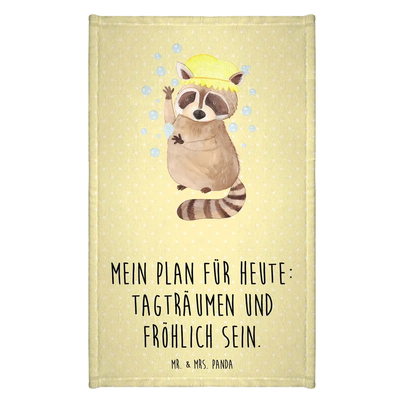 Gästehandtuch Waschbär