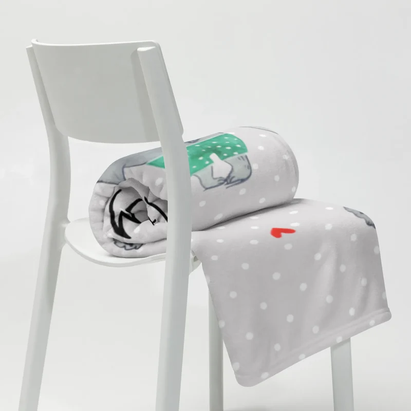 Kuscheldecke Koala Familie zwei