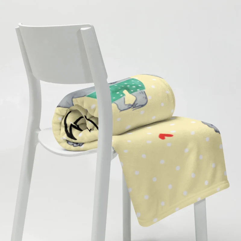 Kuscheldecke Koala Familie zwei