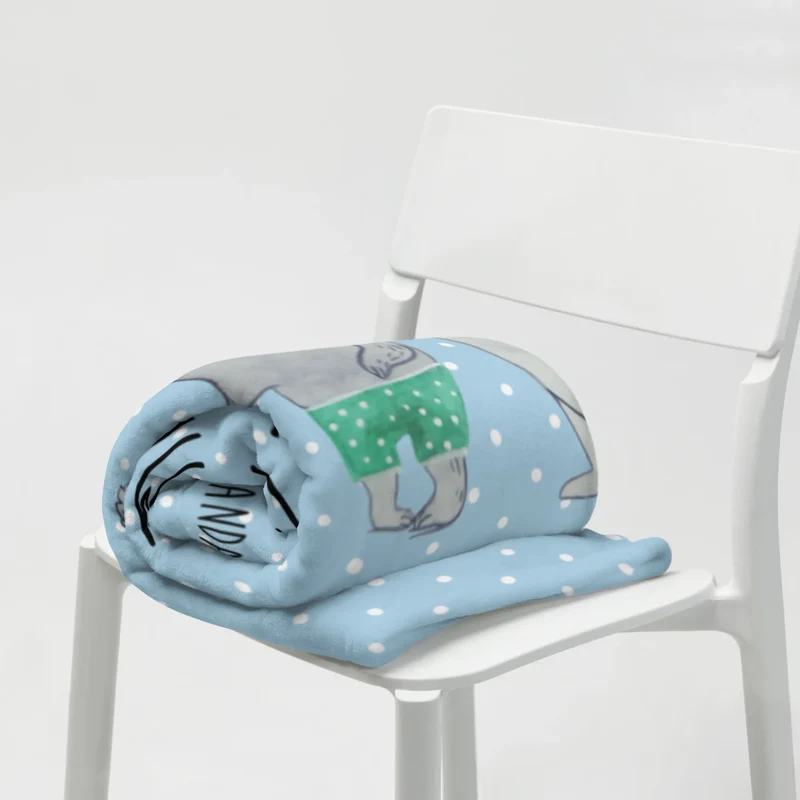 Kuscheldecke Koala Familie zwei