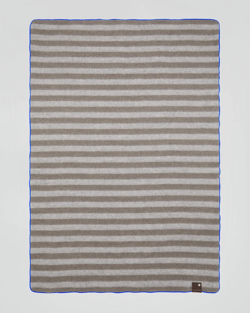 Merino Blanket Royal Blue