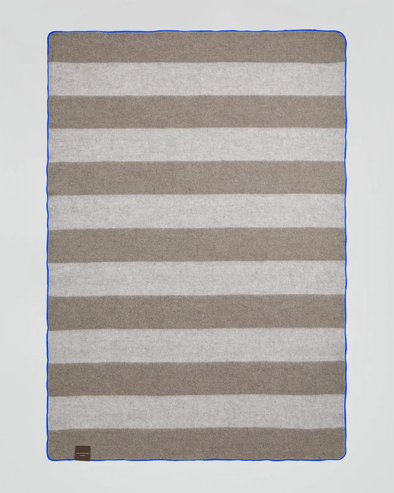 Merino Blanket Royal Blue