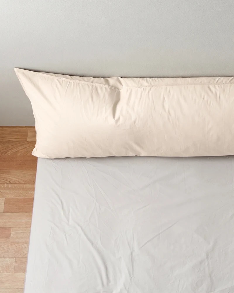 bedMATE Pillowcase Satin Ecru