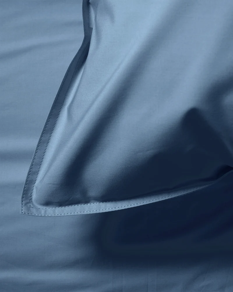 Pillowcase Cotton Quiet Blue