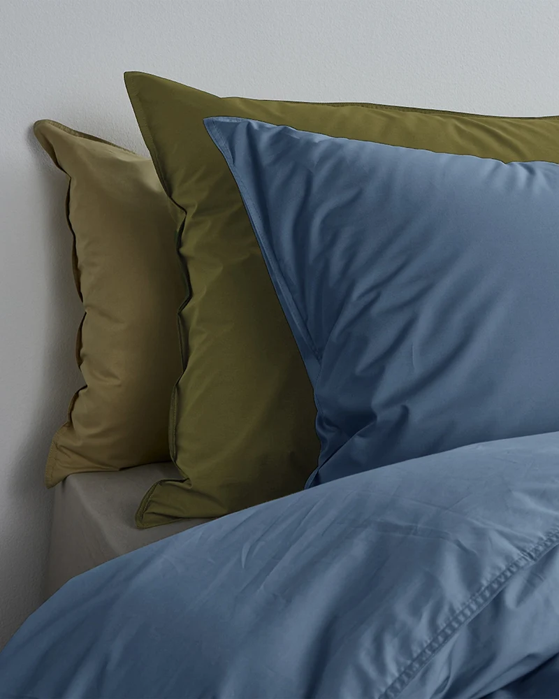 Pillowcase Cotton Quiet Blue