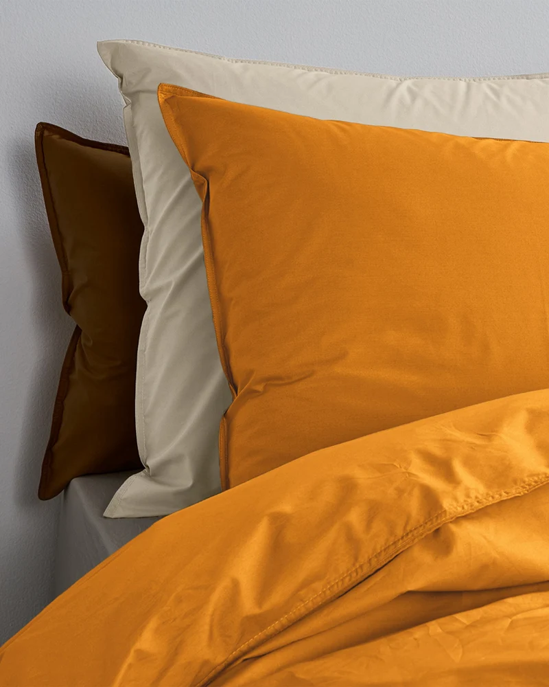 Duvet Cover Cotton Mango