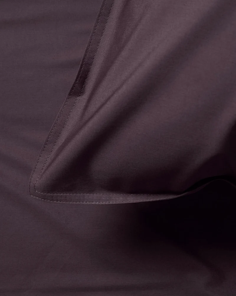 Pillowcase Cotton Plum Noir