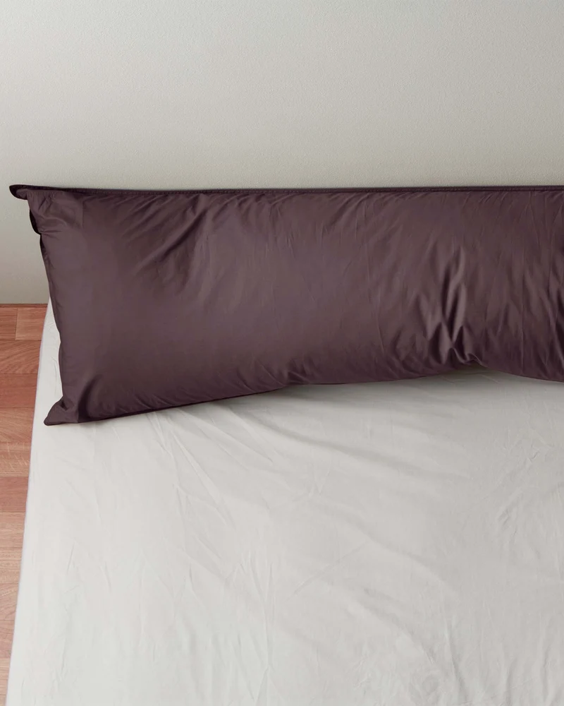 bedMATE Pillowcase Cotton Plum Noir