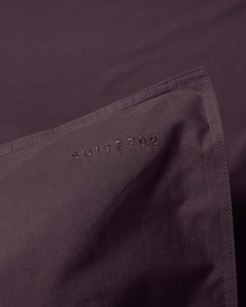 bedMATE Pillowcase Cotton Plum Noir