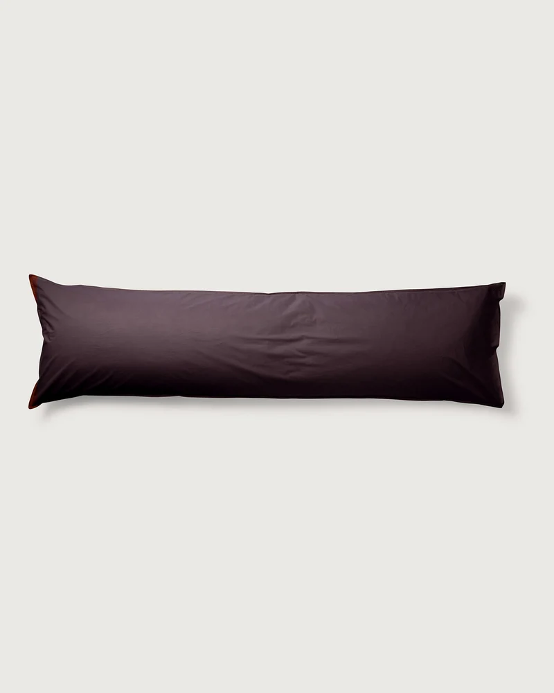 bedMATE Pillowcase Cotton Plum Noir