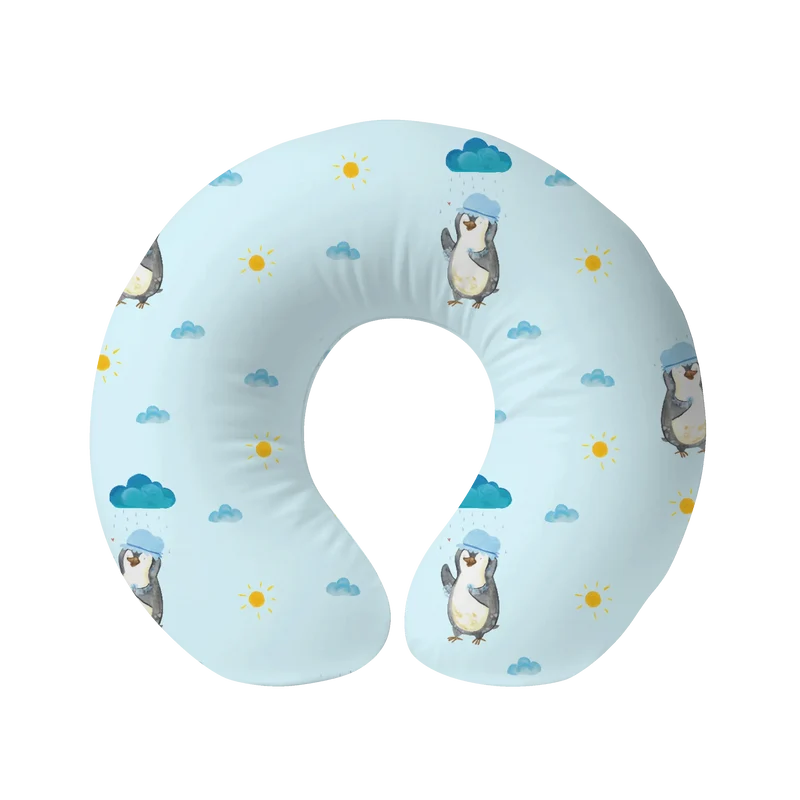 Nackenkissen Pinguin Duschen Muster