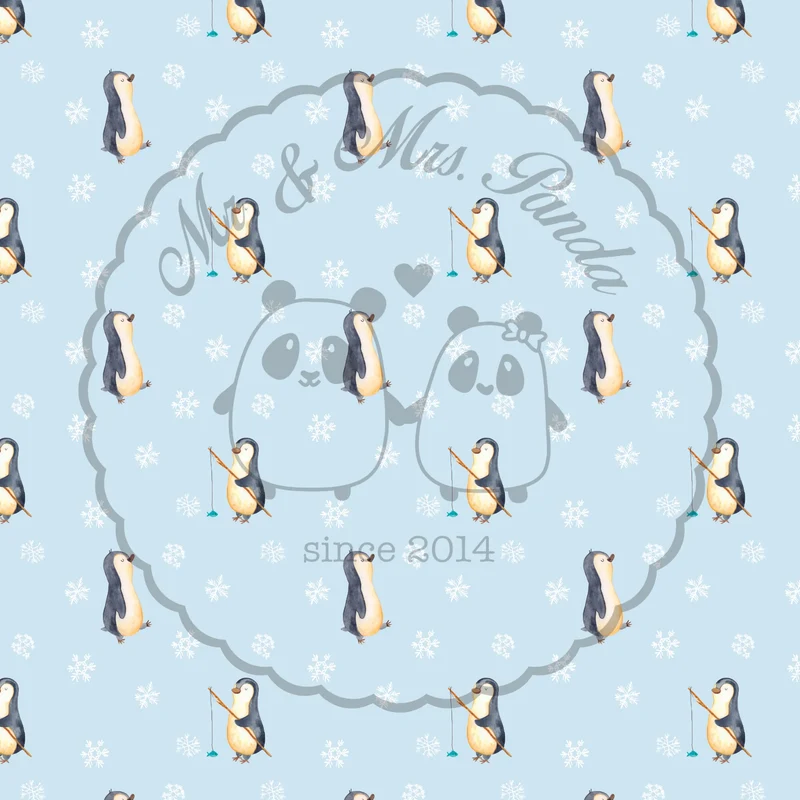 Nackenkissen Pinguin marschieren Muster