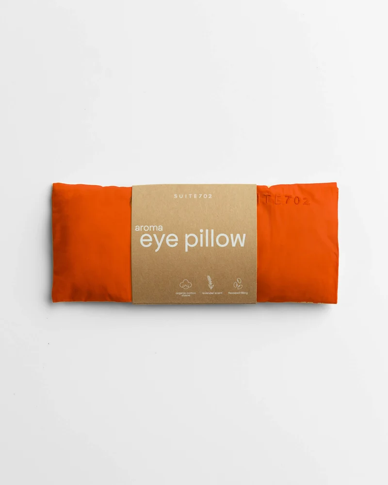 Aroma Eye Pillow Poppy Orange