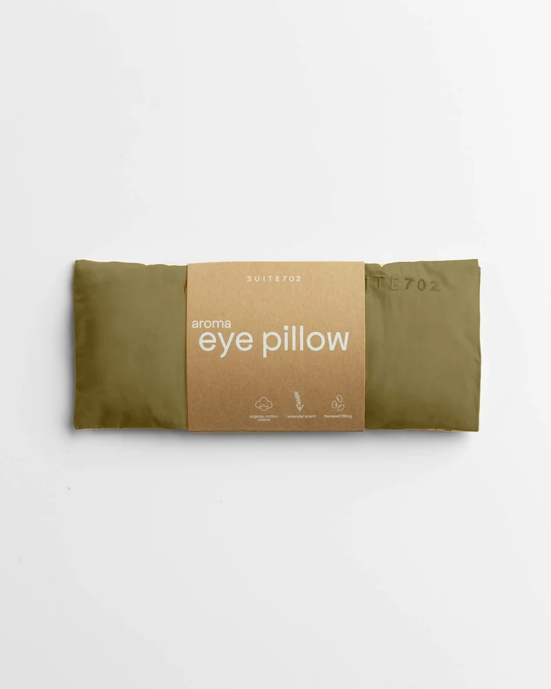 Aroma Eye Pillow Olive Green
