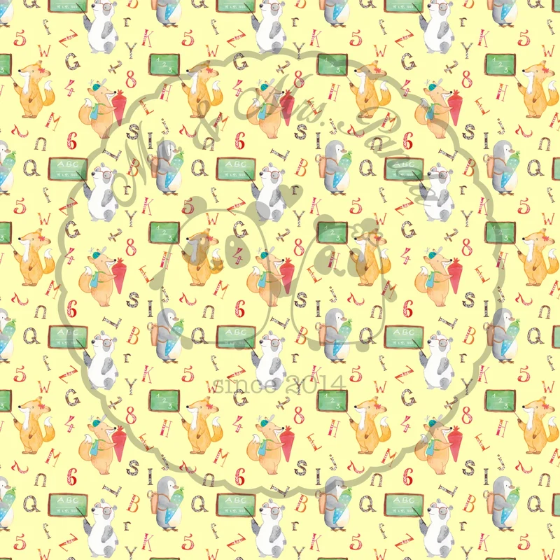 Bettwäsche Fuchs Schulkind Muster