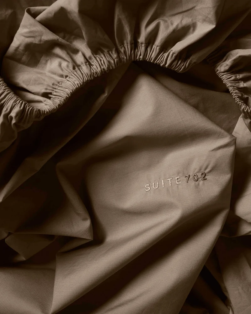 Fitted Sheet Cotton Smokey
